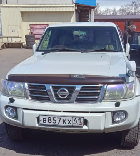 Оформили замену двигателя на контрактный для Nissan Patrol в Киришах за 32000 ₽