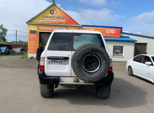 Оформили замену двигателя на контрактный для Nissan Patrol в Киришах за 32000 ₽